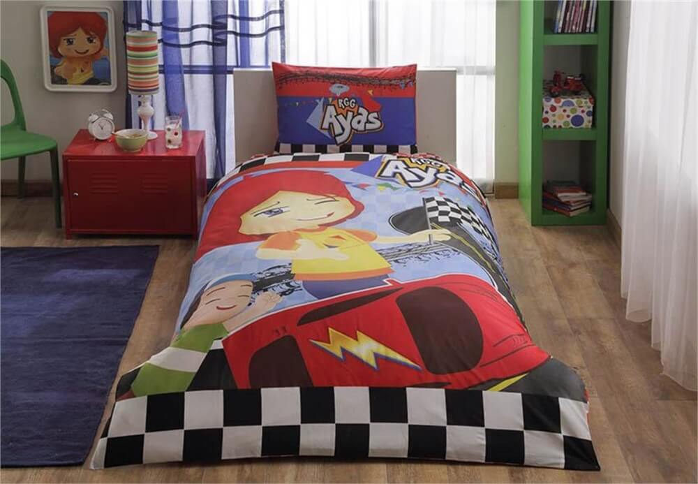 Детский комплект постельного белья RANFORCE LIS BRF NV.TK AYAS RACE