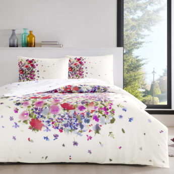 Комплект постельного белья TAC RF NV.TK HOLMES  CK V01-KIRMIZI