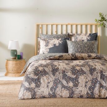 Комплект постільної білизни TAC DIG.SATEN NV.TK OLEA CK V01-BEJ