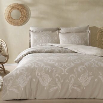 Комплект постільної білизни TAC SATEN DELUX NV.TK LAVAL CK V01-TAS