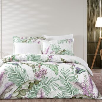 Двуспальный евро комплект TAC DIG.SATEN NV.TK VERANO CK V01-YESIL